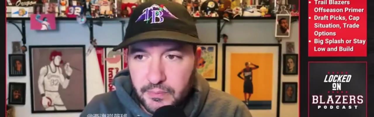 拓媒：开拓者无法指望瀚森下赛季场均打24分钟 他们需要补强中锋